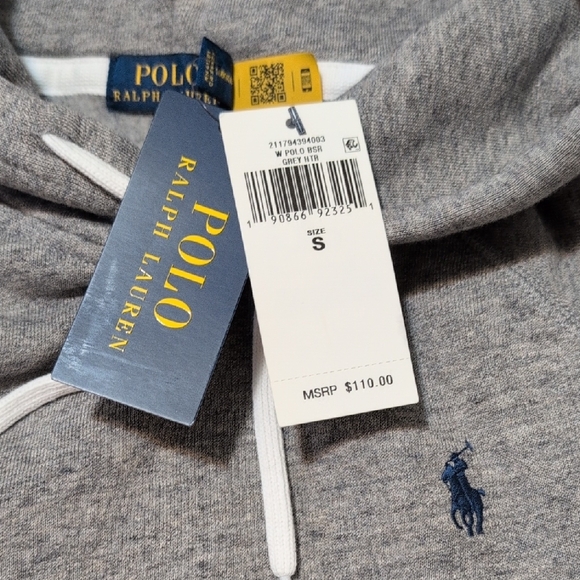 Polo by Ralph Lauren Gray Women's Hoodie - Picture 9 of 14